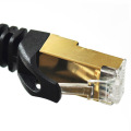 Cat7 High Speed ​​Ethernet LAN Netzwerkkabel Gold überzogen 3m